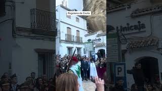 Regulares de Ceuta en Setenil de las Bodegas Semana Santa 2024 Viernes Santo [upl. by Schulman118]