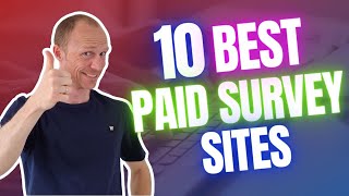 10 Best Paid Survey Sites in 2024 that Actually Pay 100 Free amp Legit [upl. by Ileray]