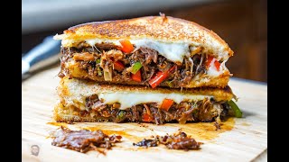 Jerk Oxtail Philly Cheesesteak [upl. by Vite]