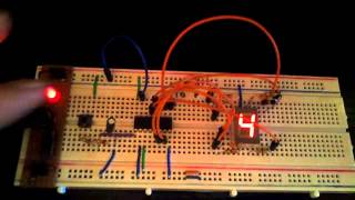 4026 counter with schematic [upl. by Ogir]