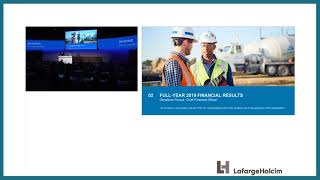 LafargeHolcim 2019 Full Year Results Analyst Conference Audiocast [upl. by Inverson754]