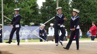 The Sailors Hornpipe Dance Highland Games Blackford Perthshire Scotland [upl. by Enilesor]