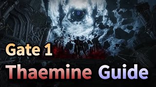 Lost Ark Thaemine Gate1 Guide Legion Commander Raid Normal  Hard [upl. by Uwkuhceki]