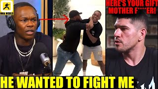 Israel Adesanya reveals the origins of his beef with Jon JonesAlex Pereira amp Smith squash beefUFC [upl. by Kieryt]