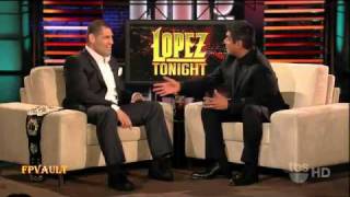 102510 UFC Heavyweight Champion Cain Velasquez Talks about His Victory on Lopez Tonightflv [upl. by Rabah540]