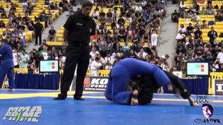 Cris Cyborg Suplexes way to Gold Medal Mundials BJJ Worlds 2011 [upl. by Ribaj]