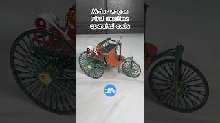 Motor wagon 1886 MercedesBenz firstcar mercedes motorcycle diecastcars scalemodel [upl. by Reo990]