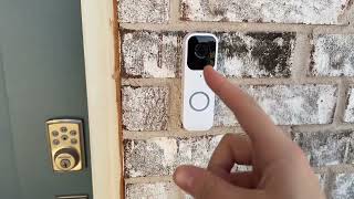 Review of the Blink Doorbell with sample footage [upl. by Salot511]