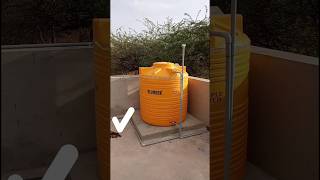 Water tank installation  water tank fitting shorts shortsvideo [upl. by Riay78]