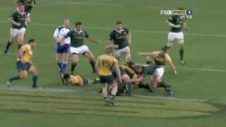 Wallabies vs Boks Brisvegas 2009 [upl. by Magnus]