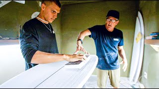 How Pyzel Makes the Worlds Best Surfboards Board Testing [upl. by Eirod332]