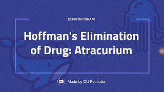 HoffmanS Elimination Of Drugs Atracurium [upl. by Nimesh620]