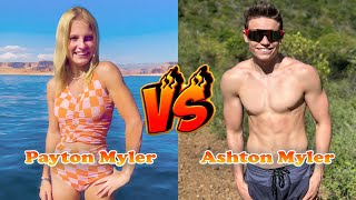 Payton Myler VS Ashton Myler Transformation 👑 From Baby To 2023 [upl. by Attenej163]