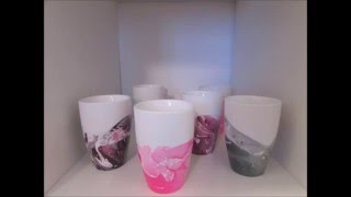 Caneca decorada com esmalte [upl. by Bellanca]