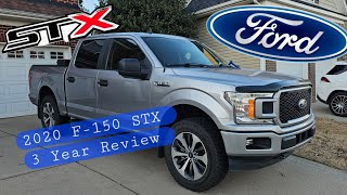 2020 Ford F150 STX  3 Year review [upl. by Norraj]