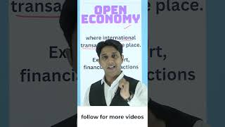 open economy  Economics  Pardeep Ahlawat  shorts [upl. by Hsina]