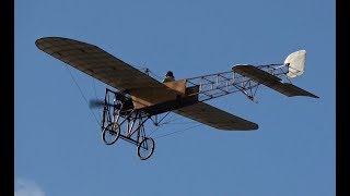 4K  Worlds Oldest Flying Aeroplane  Blériot XI  1909  at Sanicole 2017 [upl. by Raji]