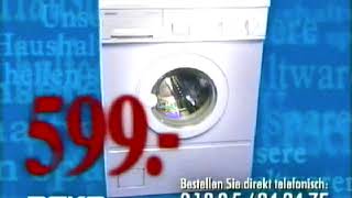 Karstadt Hertie  Beko Waschautomat TV Werbung 1999 [upl. by Ymmac]