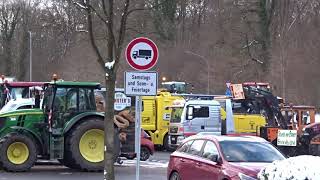 08012024 BauernAufstand im ganzen Land Hier 25355 Barmstedt [upl. by Giacobo56]