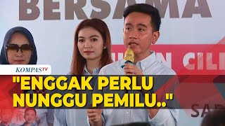 FULL Pidato Gibran Usai Terima Dukungan Buruh Pelabuhan di Cilincing [upl. by Munroe]