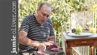 How to make Beef Carpaccio with Gennaro Contaldo [upl. by Nnylesor442]