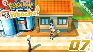 Pokémon Lets Go Pikachu 7  CIUDAD CARMÍN y FUNCIÓN DE JUEZ [upl. by Brandea]