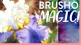 Brusho by Colourcraft REVIEW  Trying Watercolor Pigment Crystals for the First Time [upl. by Cosetta]