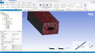 CFD analysis of NACA 4412 3D UAV wing [upl. by Assillim]