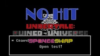 NO HIT SpongeSwap SpongeBob  1 phase Open test Undertale FanGame [upl. by Oconnor338]