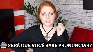 5 PALAVRAS DIFÍCEIS DE PRONUNCIAR EM INGLÊS [upl. by Ardnuat119]