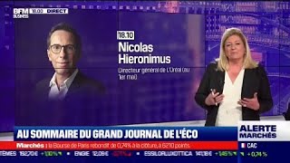 🔴 Suivez l’interview du patron de L’Oréal JeanPaul Agon et de son successeur Nicolas Hieronimus [upl. by Anya]