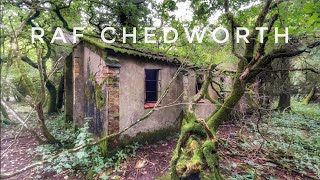 RAF CHEDWORTH  WW2 Air raid shelter Blast shelter amp accommodation [upl. by Herrera]