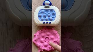 Kineticsand Popit Machine 😱🤣🤩 satisfying kineticsand popit machine trend funny shorts [upl. by Hajed]