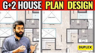 30’x67’ North west Facing House Plan According Vastu  G2 House Plan Design  Duplex Home Design [upl. by Annice]