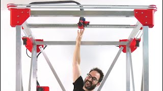 Building a Giant 3D printer to 3D print myself [upl. by Barthelemy]