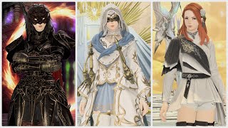 Be Stylish FFXIV Glamour Showcase 1 Ninja Dark Knight amp Bard [upl. by Reivazx]