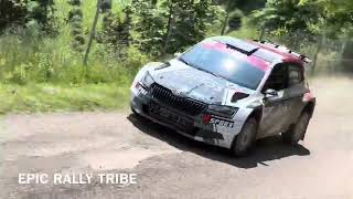 Rally San Marino 2023 HIGHLIGHTS SS4 “LUNANO 1” Big Jump and Mistakes [upl. by Quenby]