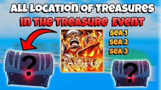 AOPG All Location Of Treasures In All Seas Treasure Event Best Ways [upl. by Donahoe474]