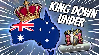 What if AUSTRALIA had a KING  Hearts of iron 4 [upl. by Lleder]