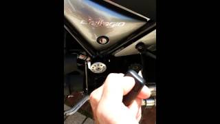 How to use a meta Moto Guzzi Bellagio Luxury thatcham approved alarm metasystem [upl. by Cattier]