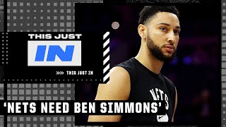 The Nets need all the help they can get  Max Kellerman on Ben Simmons  This Just In [upl. by Brunhild]