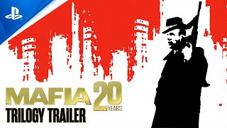 Mafia Trilogy  20th Anniversary Trailer  PS4 Games [upl. by Aicarg]