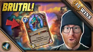 FARMING Cheaters with Colossal Control FULL Run  Hearthstone Arena [upl. by Erastes261]