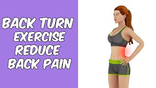 Back Turn Exercise 4 Sets Of 1520 Reps  Reduce Back Pain  Daily Workout  Core Exercise [upl. by Clemmie25]