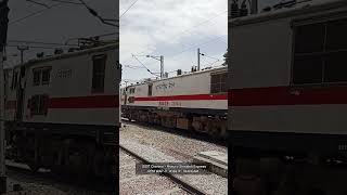 12007 Mysuru Shatabdi Express With quotTHANGAMquot WAP7 Skips Mandya shorts [upl. by Retepnhoj191]