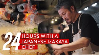 24 Hours With A Japanese Izakaya Chef Torasho Ramen amp Charcoal Bar [upl. by Cyma]