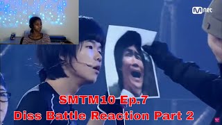 Show Me the Money 10 Diss Battle Reaction part 2 [upl. by Ahsym654]