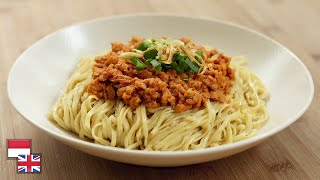 Gurih Pedas Resep MIE AYAM RICA Bikin Nagih [upl. by Dorin]