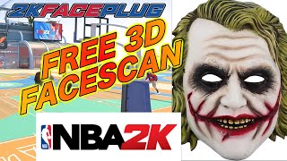 FREE ORIGINAL JOKER 3D FACE SCAN ALL 2K VERSIONS [upl. by Weed50]