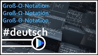 13AlgorithmenampDatenstrukturen  GroßONotation GroßOmegaNotation GroßThetaNotation [upl. by Yraeht]